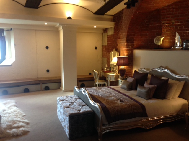 One of the unique rooms at the venue unique room